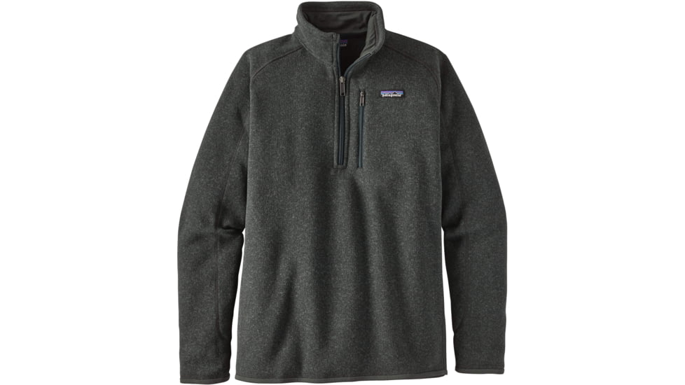 Patagonia Better Sweater 1/4 Zip - Men's-Medium-Carbon