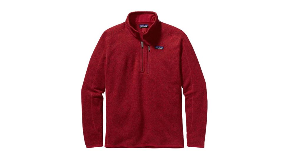 Patagonia Better Sweater 1/4 Zip - Mens-Medium-Classic Red