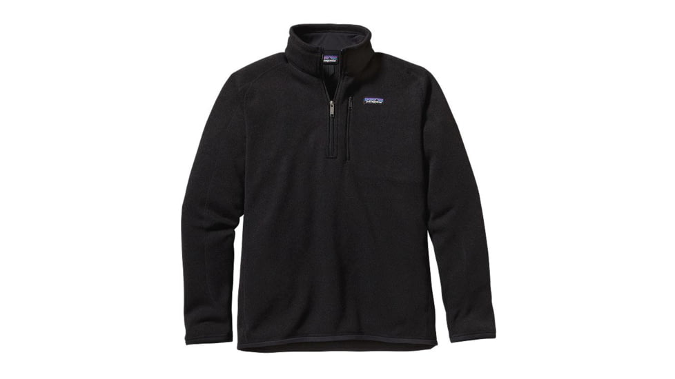 Patagonia Better Sweater 1/4 Zip - Mens-Black-Medium