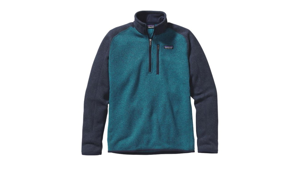 Patagonia Better Sweater 1/4 Zip - Mens-Large-Underwater Blue