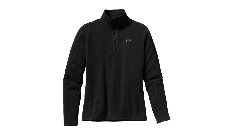 Patagonia Better Sweater 1/4 Zip - Women's-Black-Medium