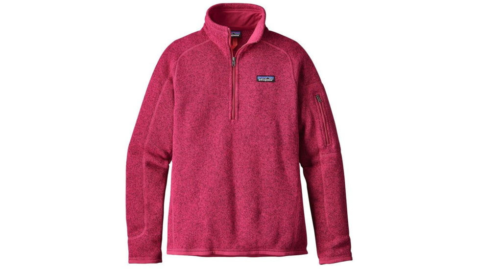 Patagonia Better Sweater 1/4 Zip - Women's-Craft Pink-Large