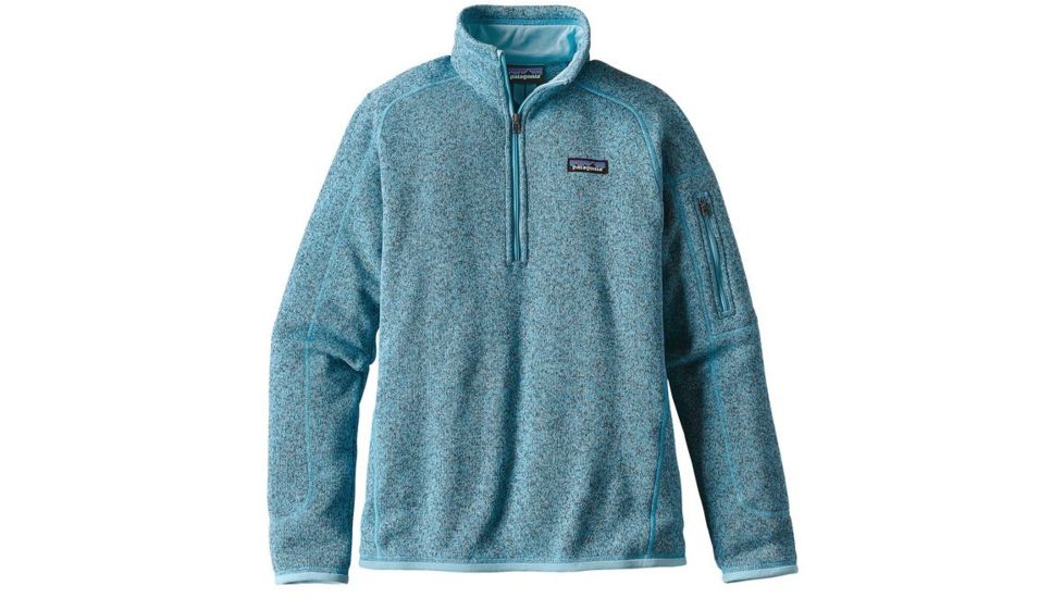 Patagonia Better Sweater 1/4 Zip - Women's-Cuban Blue-Medium