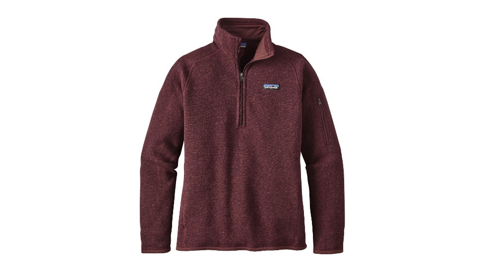 Patagonia Better Sweater 1/4 Zip - Women's-Dark Ruby-XX-Small