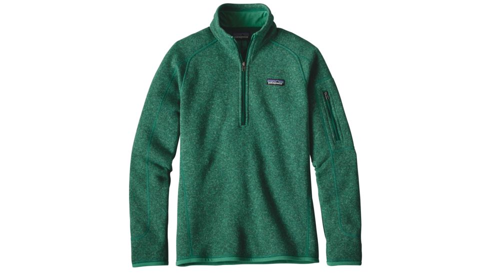 Patagonia Better Sweater 1/4 Zip - Women's-Impact Green-XX-Small