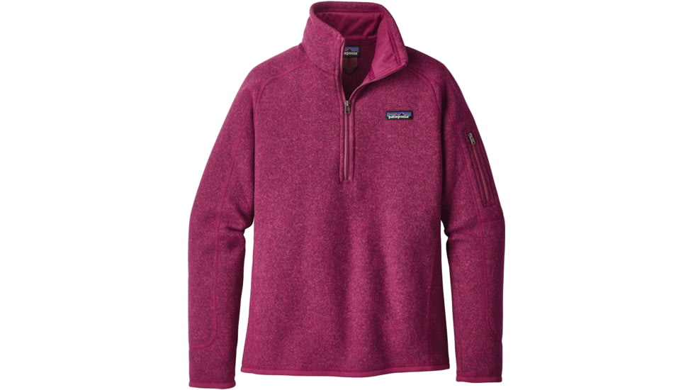 Patagonia Better Sweater 1/4 Zip - Women's-Magenta-XX-Small