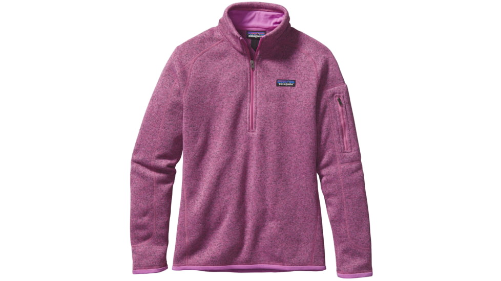 Patagonia Better Sweater 1/4 Zip - Women's-Mock Purple-Small