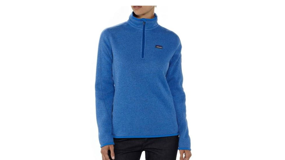 Patagonia Better Sweater 1/4 Zip - Women's-Oasis Blue-X-Small