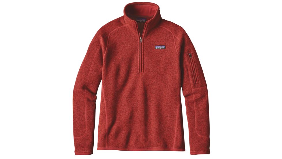 Patagonia Better Sweater 1/4 Zip - Women's-Ramble Red-XX-Small