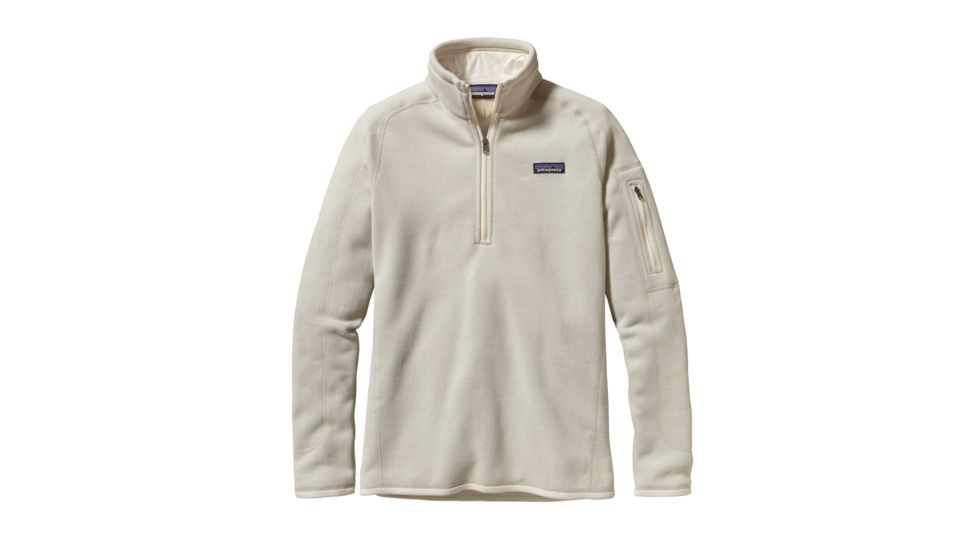 Patagonia Better Sweater 1/4 Zip - Women's-Raw Linen-Medium