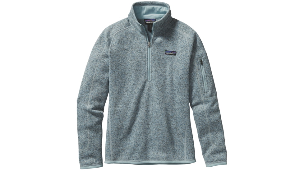 Patagonia Better Sweater 1/4 Zip - Women's-Tubular Blue-Small