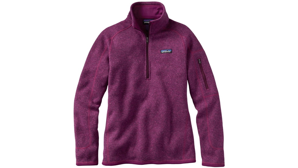 Patagonia Better Sweater 1/4 Zip - Women's-Violet Red-XX-Small