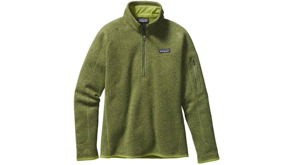 Better Sweater 1/4 Zip - Womens-Supply Green-Small
