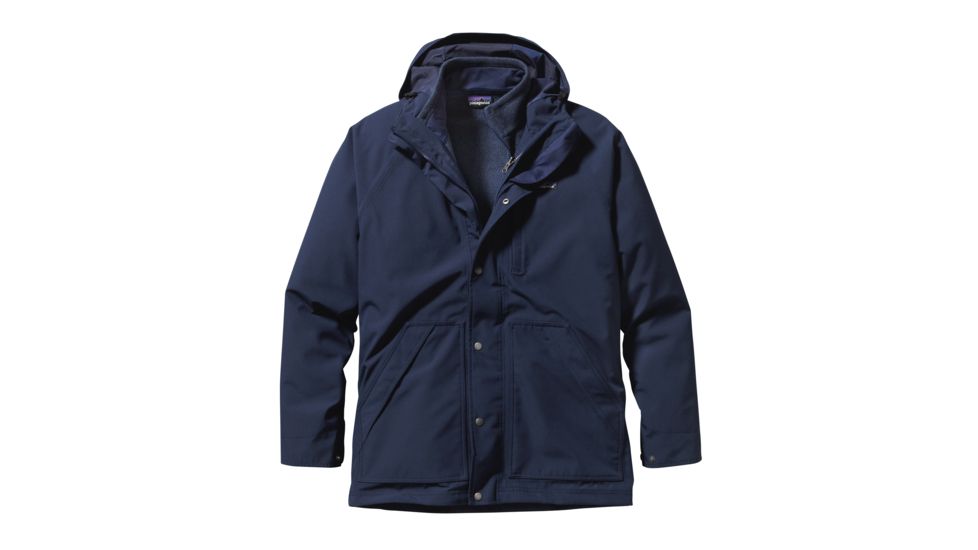 Patagonia Better Sweater 3 in 1 Parka - Mens-Navy Blue-Large