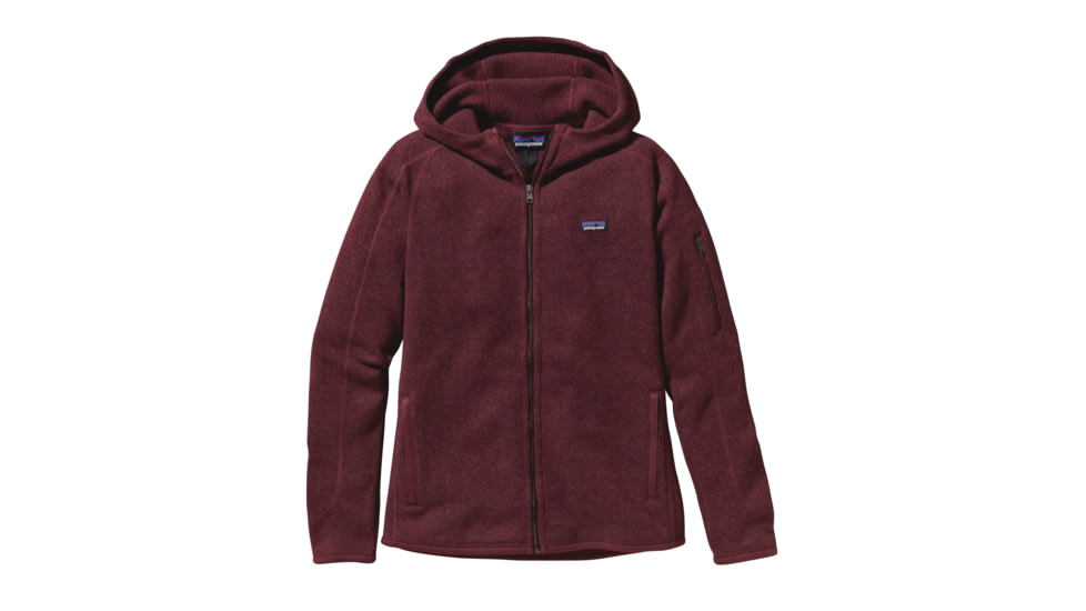 Patagonia Better Sweater Hoody - Womens-Oxblood Red-X-Small