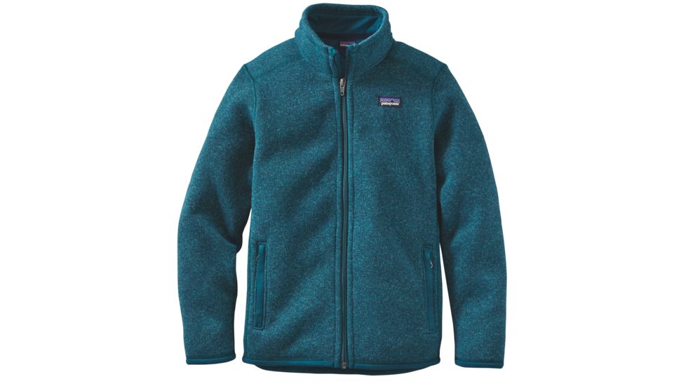 Patagonia Better Sweater Jacket - Boy's-Deep Sea Blue-Large