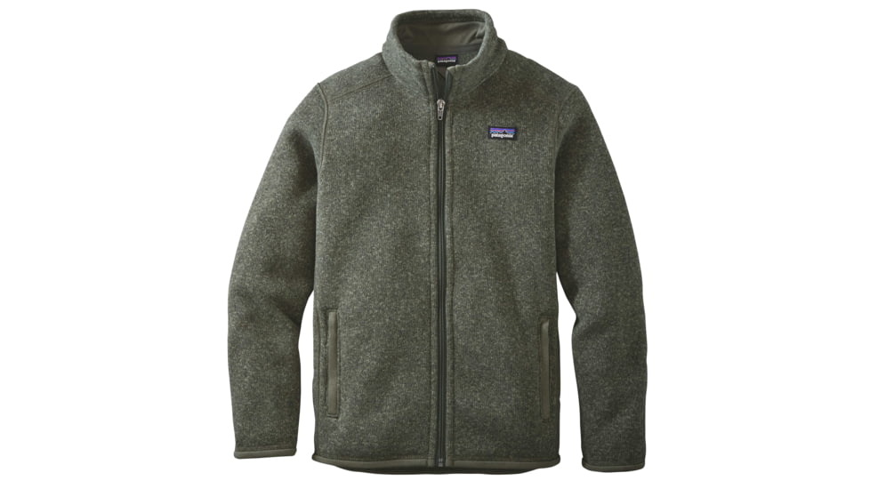 Patagonia Better Sweater Jacket - Boy's-Industrial Green-Large