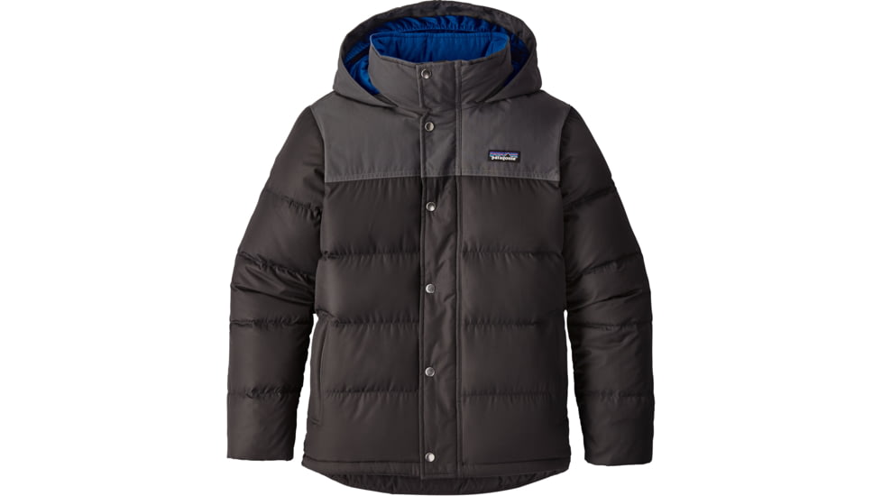 Patagonia Bivy Down Hoody - Boy's-Black-X-Small