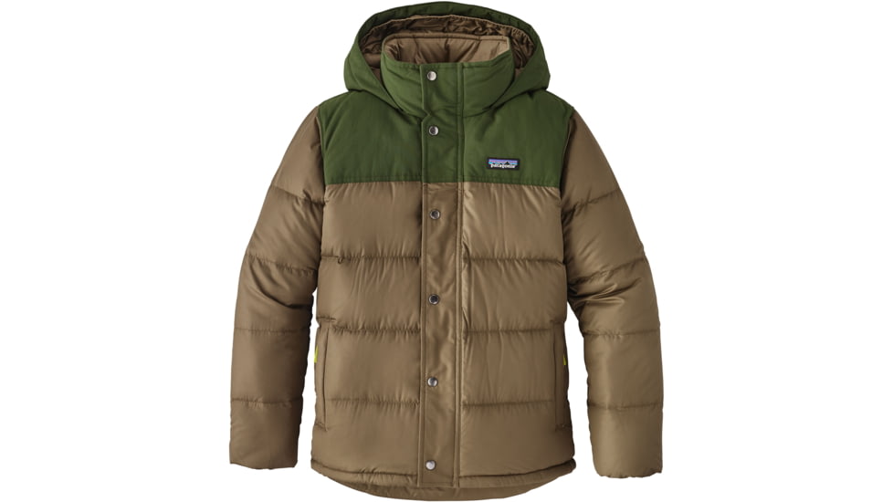 Patagonia Bivy Down Hoody - Boy's-Dark Ash-Large
