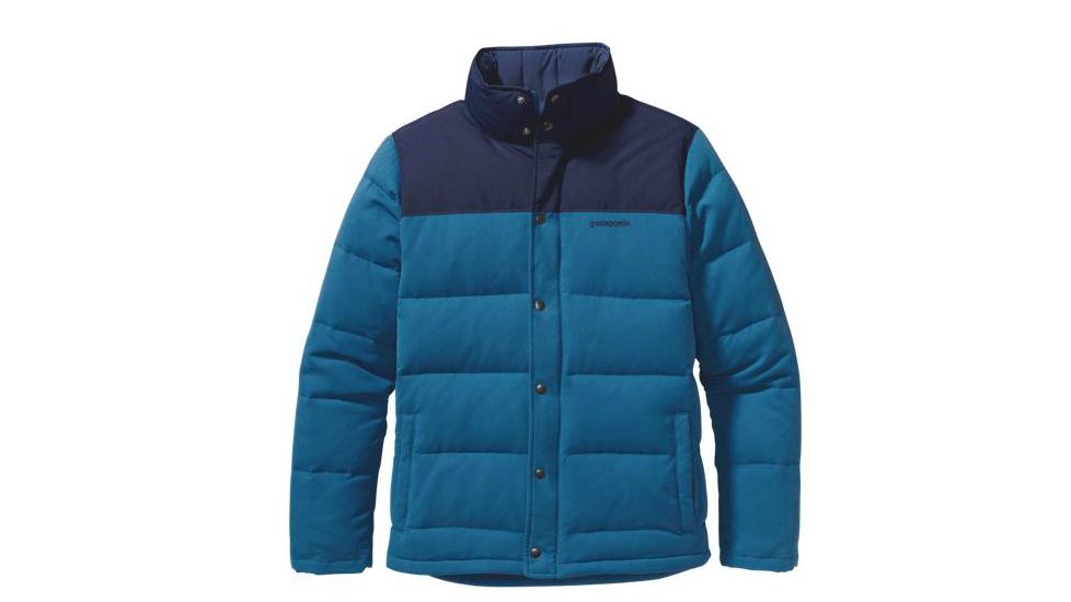 Patagonia Bivy Down Jacket - Men's-Bandana Blue-X-Large