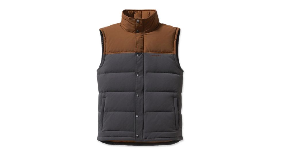 Patagonia Bivy Down Vest - Men's-Forge Grey-X-Small