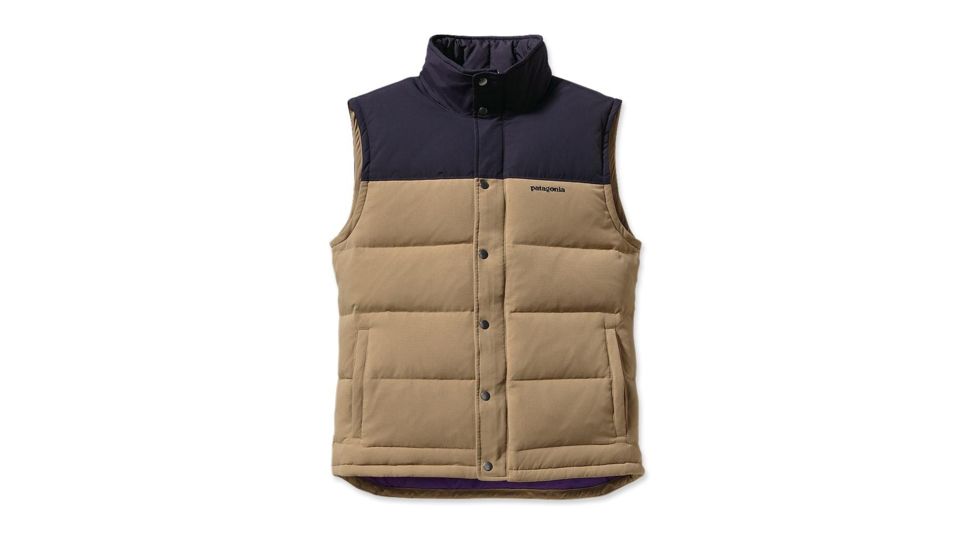 Patagonia Bivy Down Vest - Men's-El Cap Khaki-X-Small