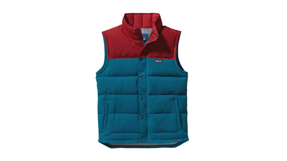 Patagonia Bivy Down Vest - Mens-Underwater Blue-Large