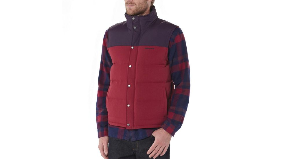 Patagonia Bivy Down Vest - Men's-Wax Red-X-Small