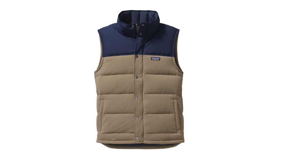 Patagonia Bivy Down Vest - Mens-Ash Tan-Small