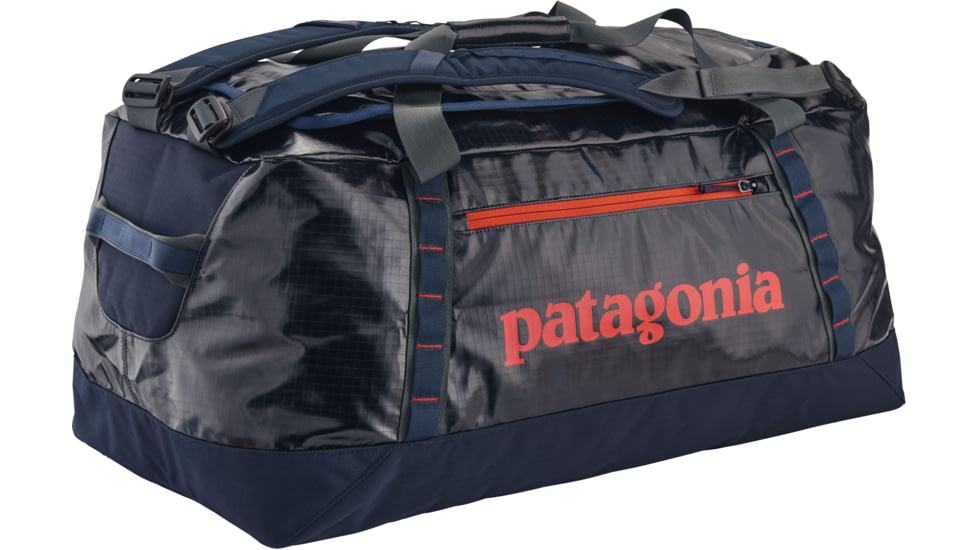 Patagonia Black Hole Duffel 90 L-Navy Blue/Paintbrush Red