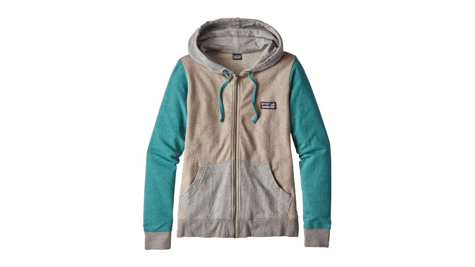 Patagonia Board Short Label Lightweight Full-Zip Hoody - Women's-El Cap Khaki-Large