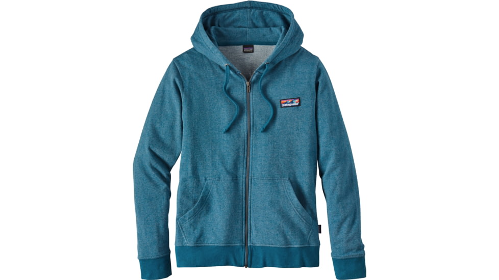 Patagonia Board Short Label LW Full-Zip Hoody - Women's-Big Sur Blue-X-Small