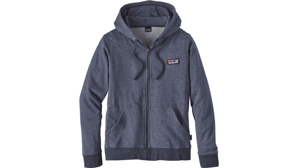 Patagonia Board Short Label LW Full-Zip Hoody - Women's-Navy Blue-Large