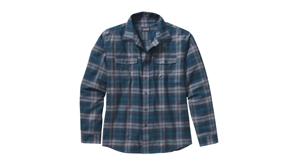 Patagonia Buckshot Long Sleeve Shirt - Mens-Nesting/Crater Blue-X-Large