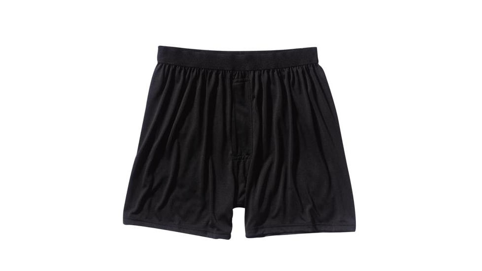 Patagonia Capilene 1 Silkweight Boxers-Black-Small