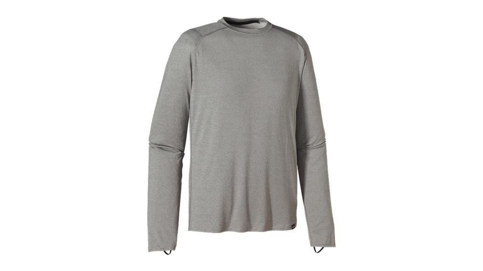 Patagonia Capilene 1 Silkweight Crew - Men's-Feather Grey/Feather Grey-X-Large