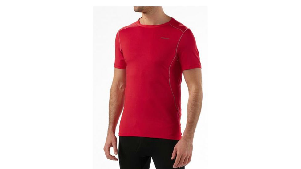 Patagonia Capilene 1 Silkweight Stretch T-Shirt - Men's-Grecian Blue-Medium