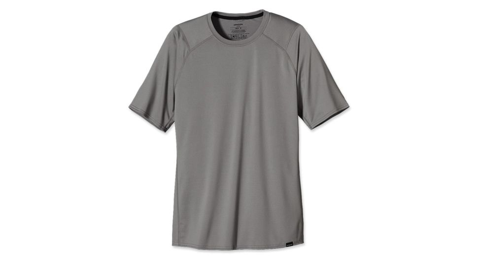 Patagonia Capilene 1 Silkweight T-Shirt - Men's-Feather Grey-Large