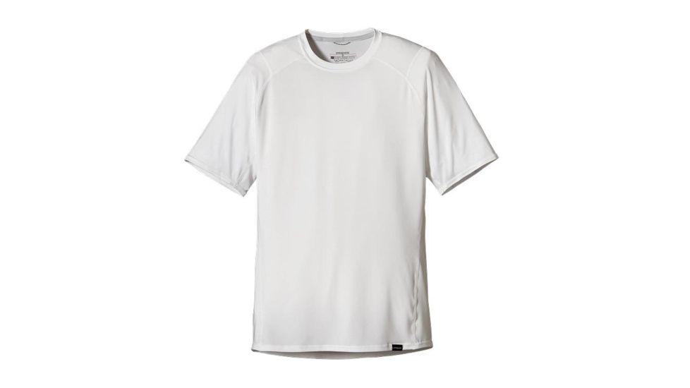 Capilene 1 Silkweight T-Shirt - Mens-White -Large