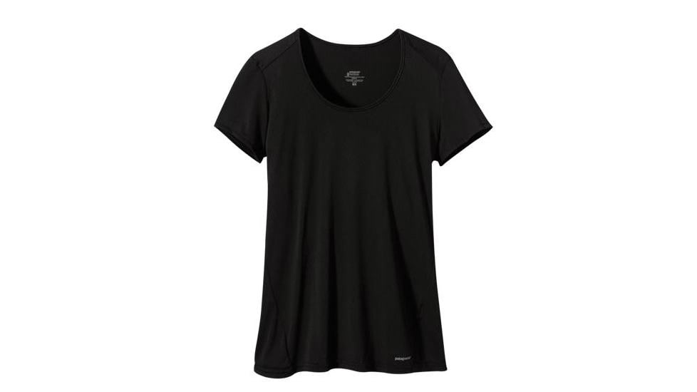 Patagonia Capilene 1 Silkweight T-Shirt - Womens-Black-Medium