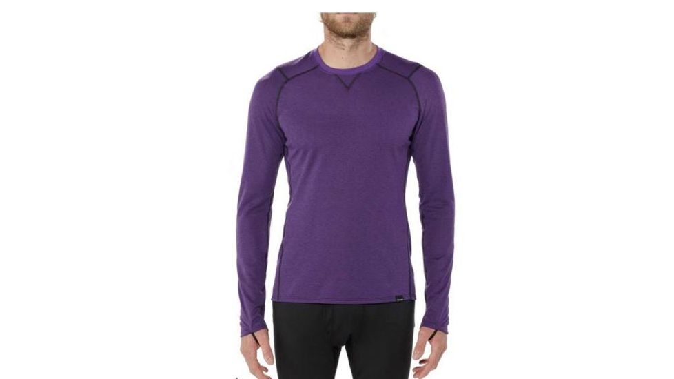 Patagonia Capilene 2 Lightweight Crew- Men's-Classic Navy/Viking Blue-X-Small