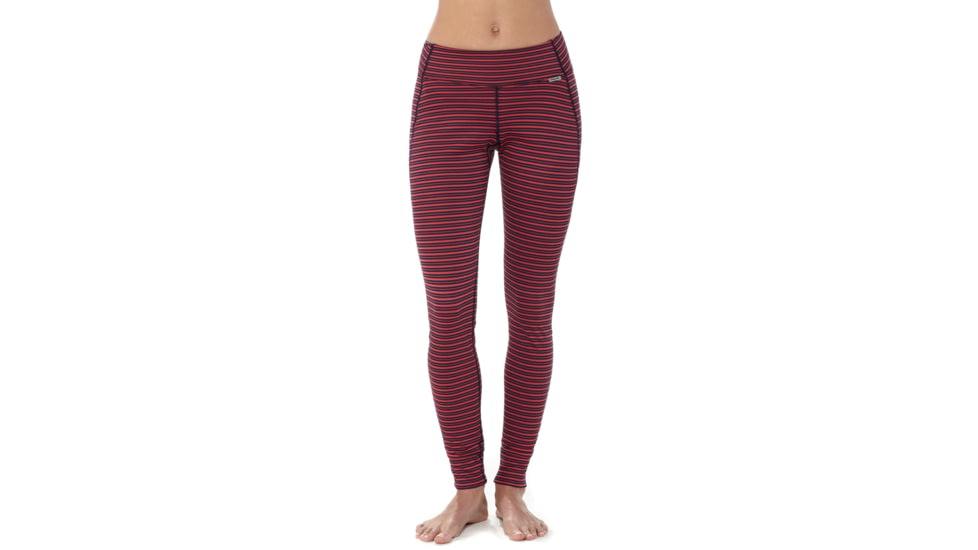 Patagonia Capilene 3 Midweight Bottoms - Women's-Hardy Stripe/Jeweled Berry-X-Small