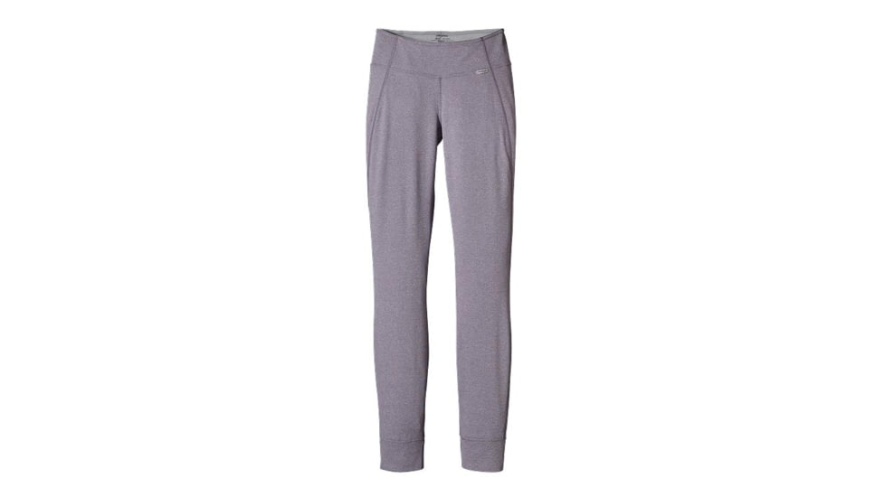 Patagonia Capilene 3 Midweight Bottoms - Women's-Tyrian Purple/Tailored Grey-Large