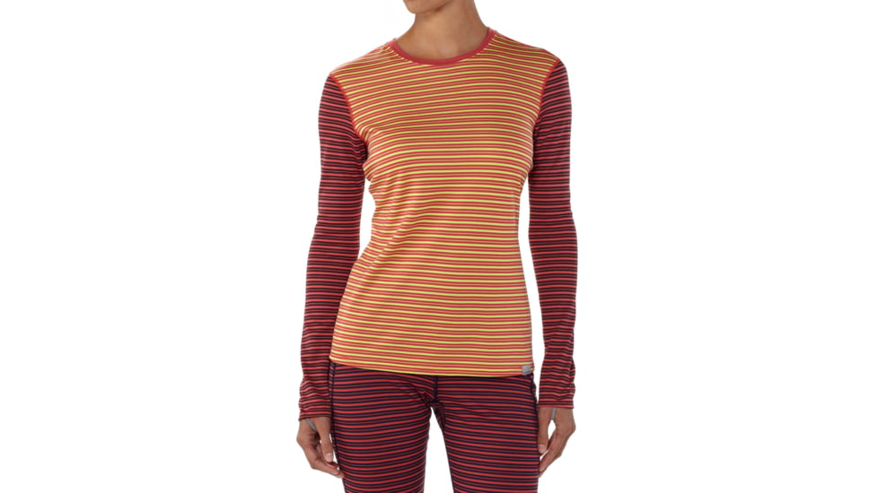 Patagonia Capilene 3 Midweight Crew - Women's-Desert Turquoise/Atoll Aqua-X-Small