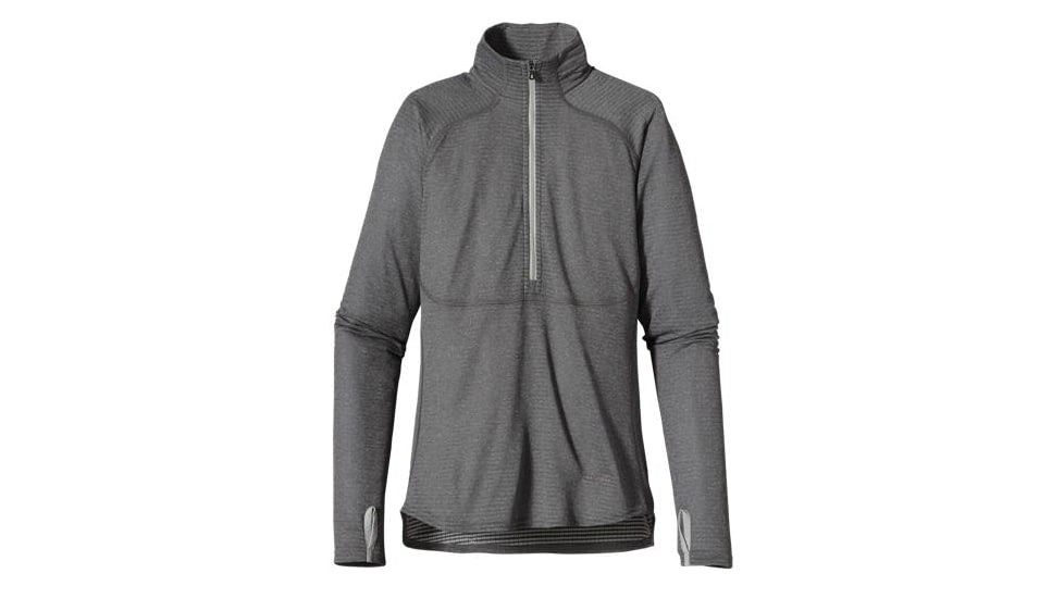 Patagonia Capilene 4 EW Zip-Neck - Women's-Nickel/Tailored Grey-Large