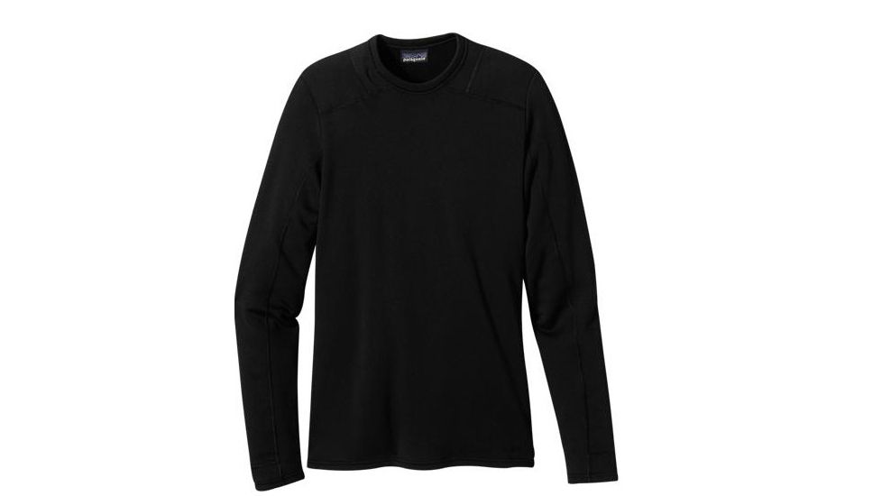 Patagonia Capilene 4 Expedition Weight Crew - Men's-Black-XX-Large