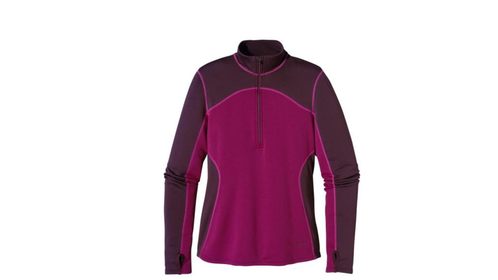 Patagonia Capilene 4 Expedition Weight Zip-Neck - Women's-Black-Medium