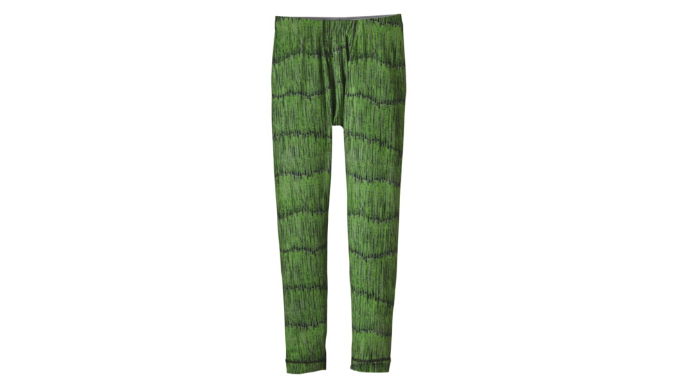Patagonia Capilene Bottoms - Boy's-X-Large-Barky Bark/Hydro Green