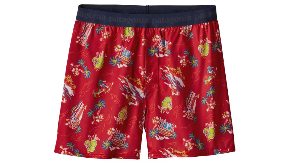 Patagonia Capilene Daily Boxers - Men's-C Street/Fire-Medium