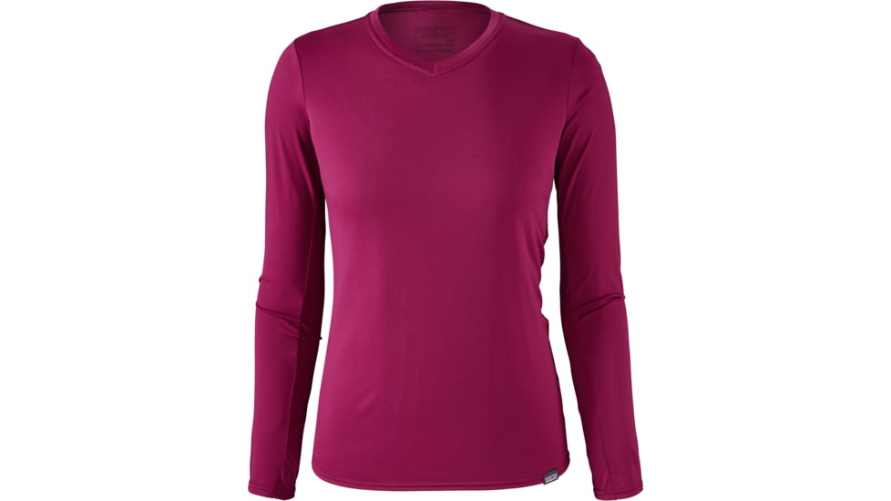 Patagonia Capilene Daily Long Sleeve T-Shirt-Women's-Magenta-Large